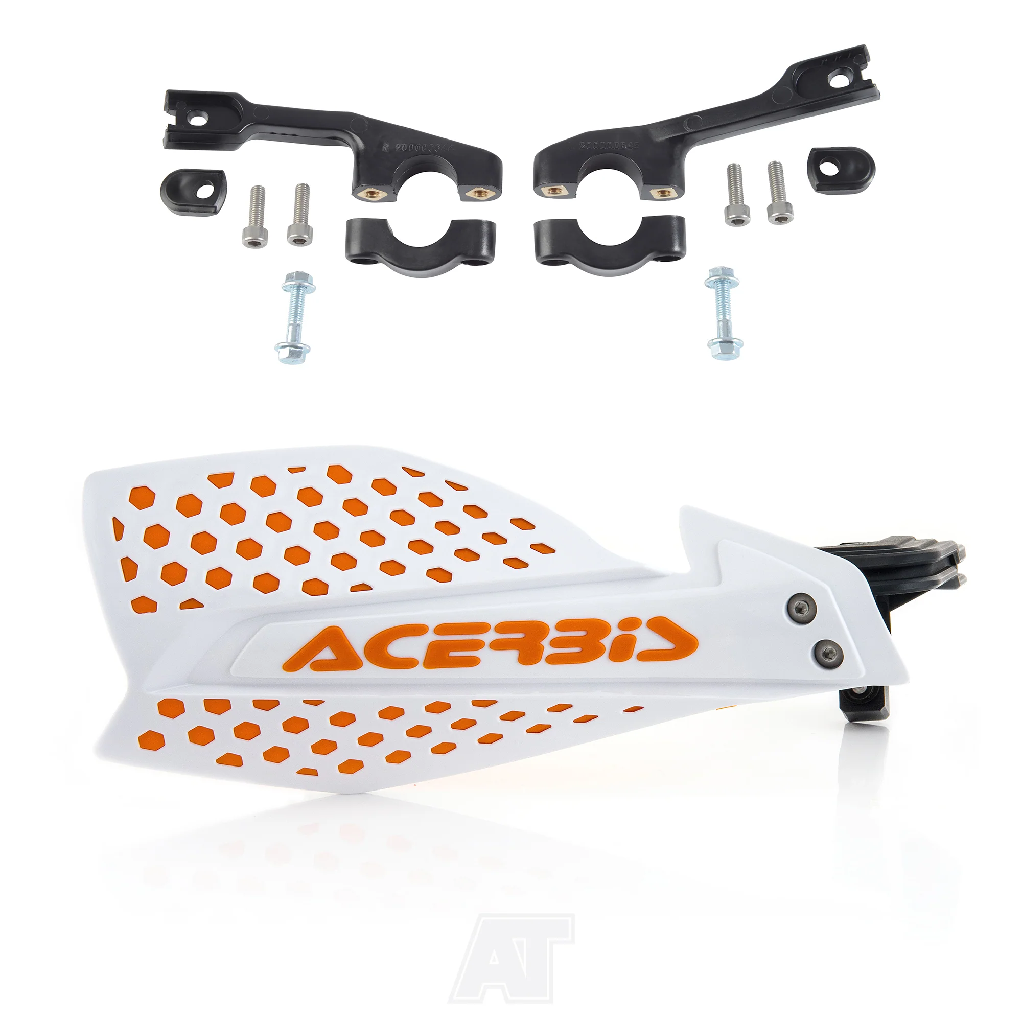Acerbis X-Ultimate Handguards - White Orange