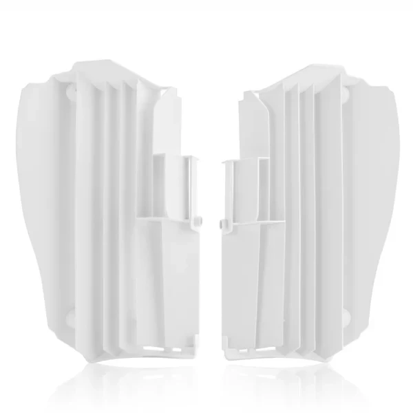 Acerbis Yamaha White Radiator Louvres