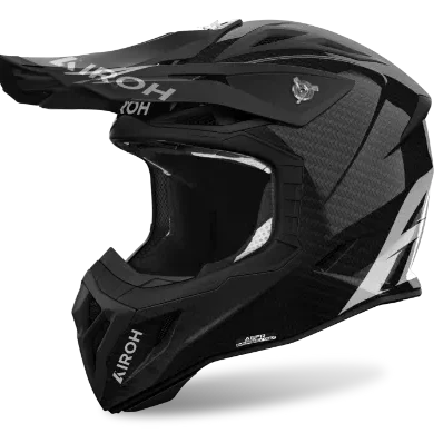 Airoh ACE 2 Full Carbon Gloss Black MX Helmet