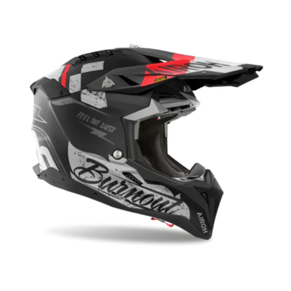 Airoh Aviator 3 Monarch Burnout Matt MX Helmet - Image 3