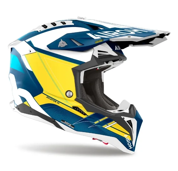 Airoh Aviator 3 Saber Blue Matt - Image 2