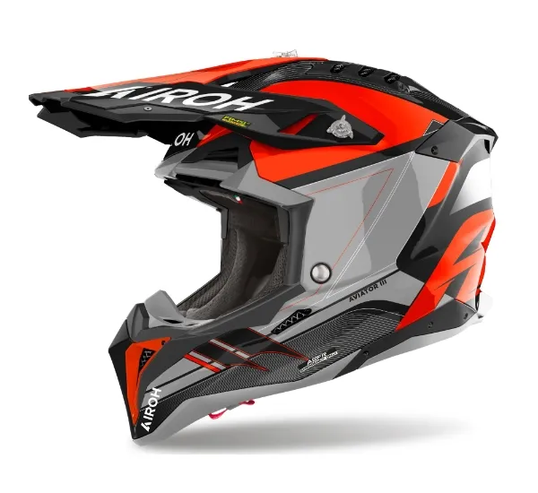 Airoh Aviator 3 Saber Orange Gloss