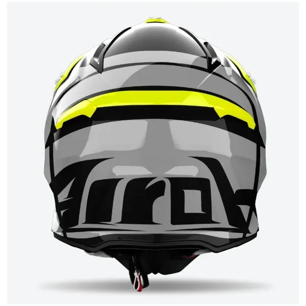 Airoh Aviator Ace 2 Engine Yellow Gloss Helmet - Image 2