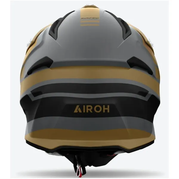 Airoh Aviator Ace 2 Sake Gold Matt Helmet - Image 2