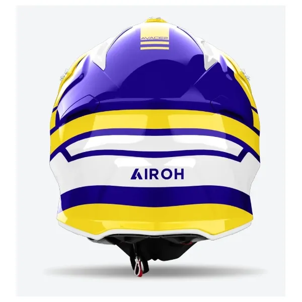 Airoh Aviator Ace 2 Sake Yellow Gloss Helmet - Image 2