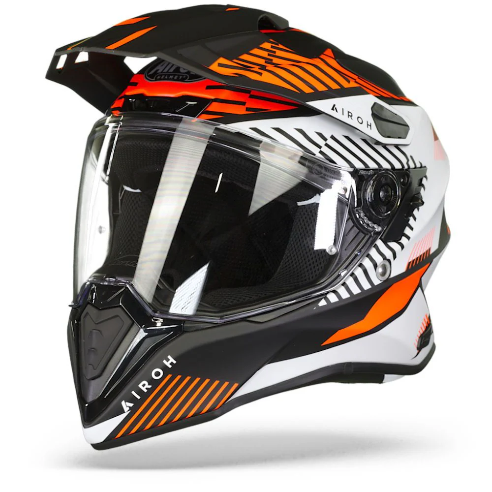 Airoh Commander Boost Orange Matt Adventure Helmet - Image 3