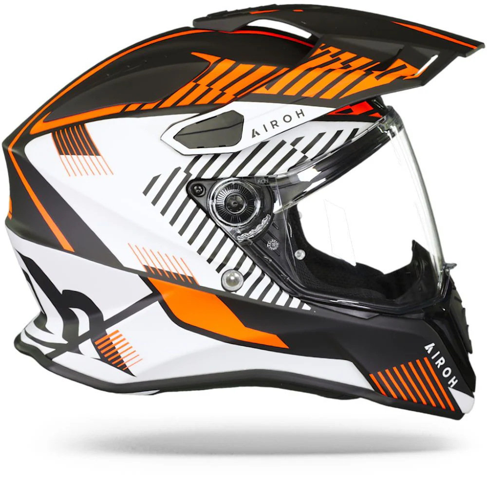 Airoh Commander Boost Orange Matt Adventure Helmet - Image 5