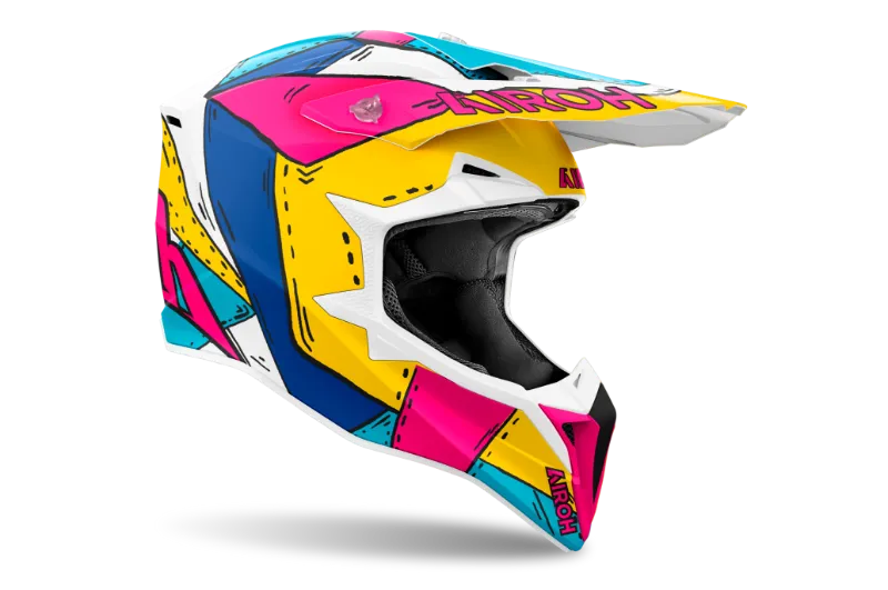 Airoh Wraaap Paint Matt MX Helmet - Image 3