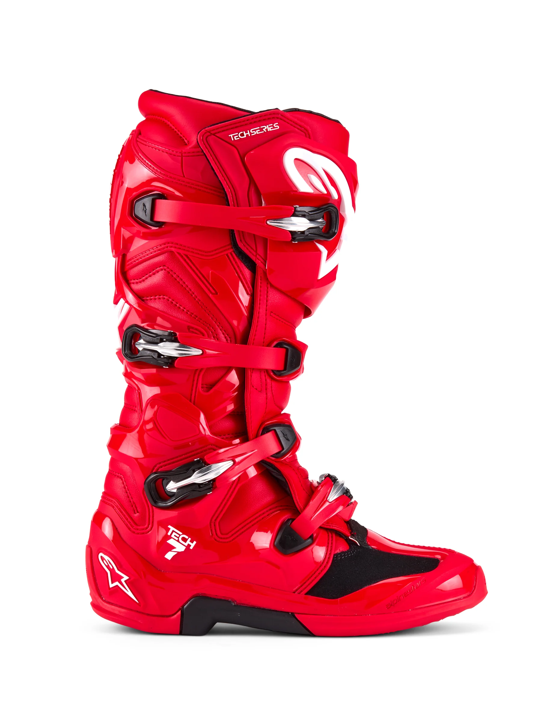 Alpinestars Tech 7 Motocross Boots Bright Red - Image 2