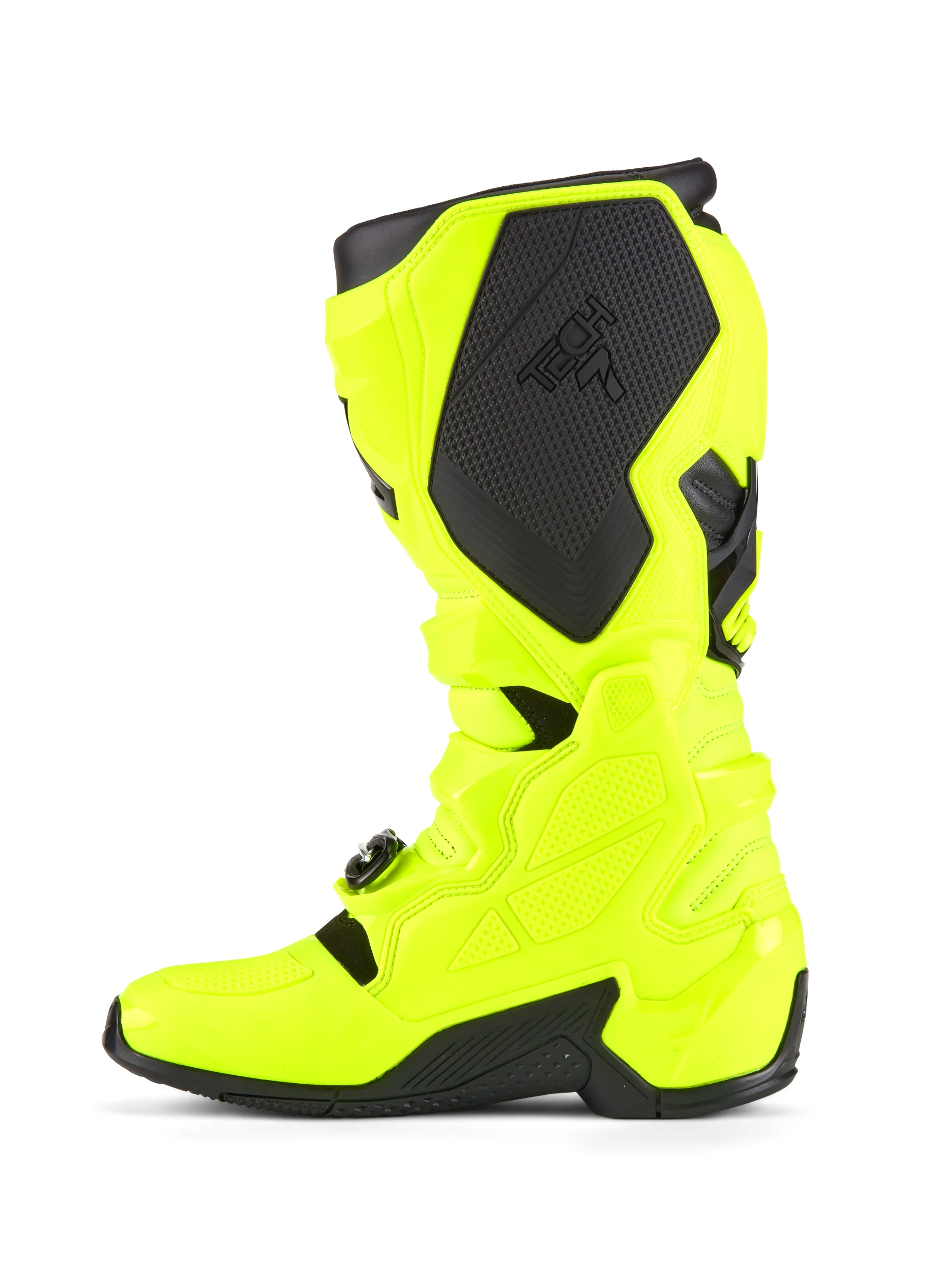 Alpinestars Tech 7 Motocross Boots Yellow Fluo Black - Image 3