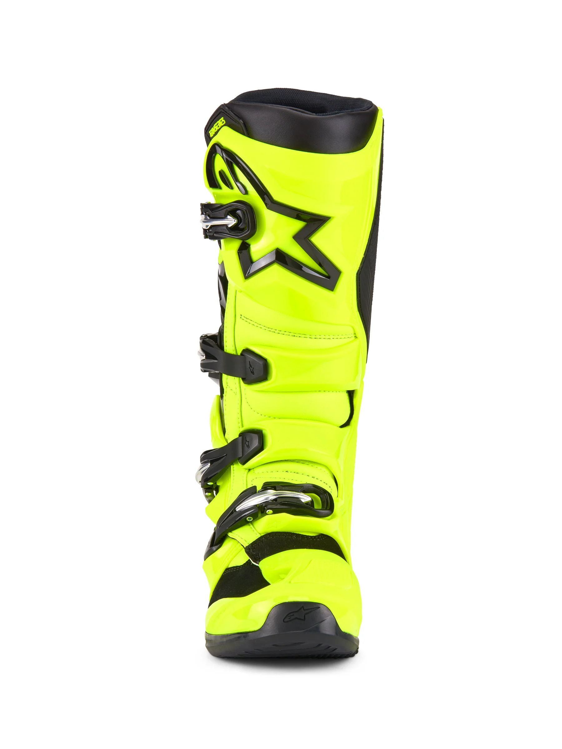 Alpinestars Tech 7 Motocross Boots Yellow Fluo Black - Image 4