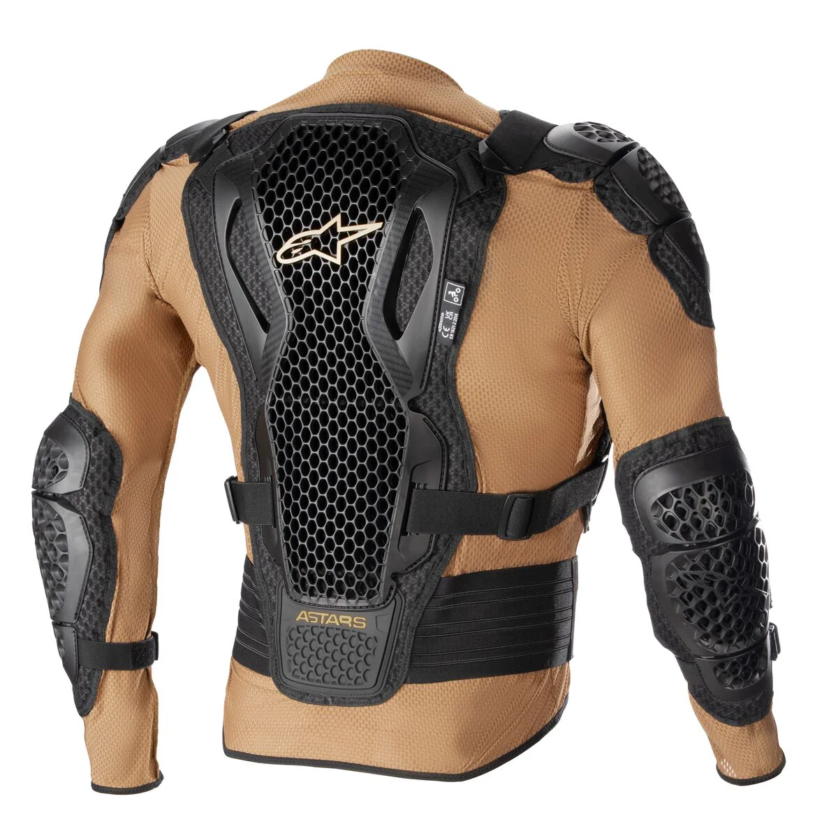 Alpinestars Bionic Action V2 BNS Black Tangerine Protection Jacket - Image 2
