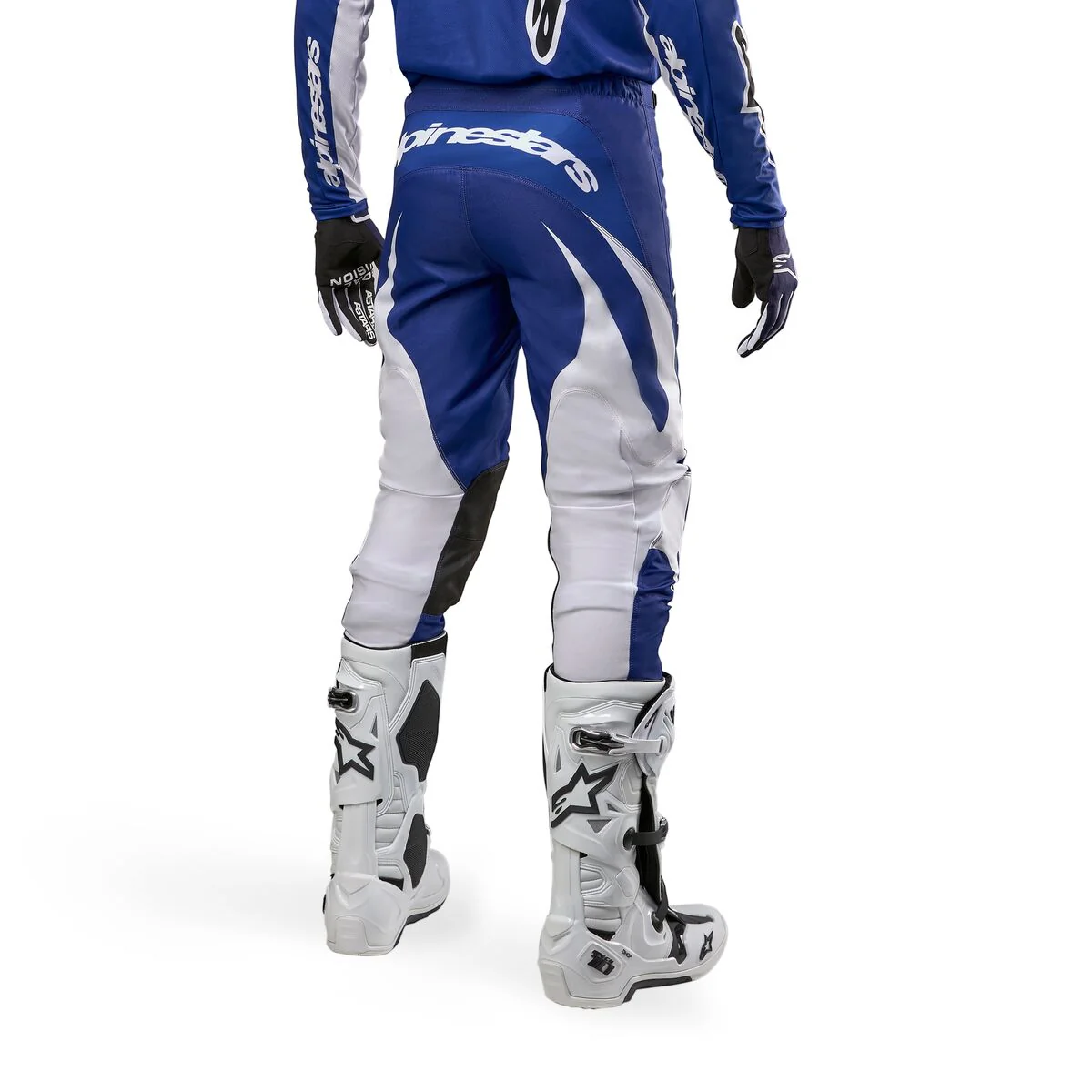 Alpinestars Fluid Pants Lucent Blue Ray White - Image 3