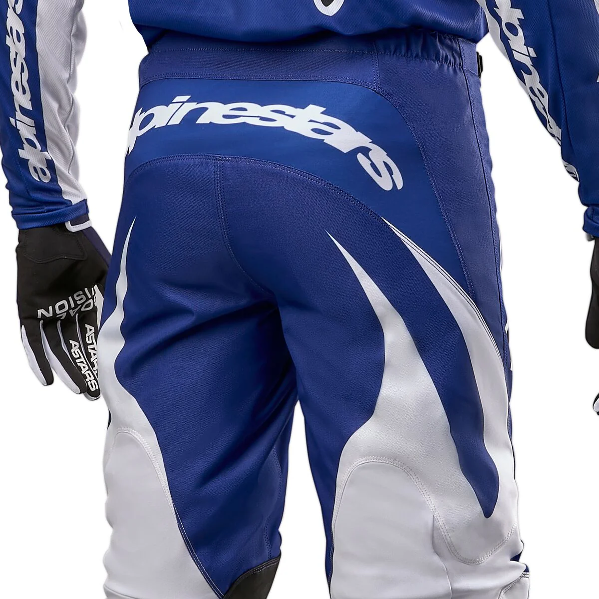 Alpinestars Fluid Pants Lucent Blue Ray White - Image 4