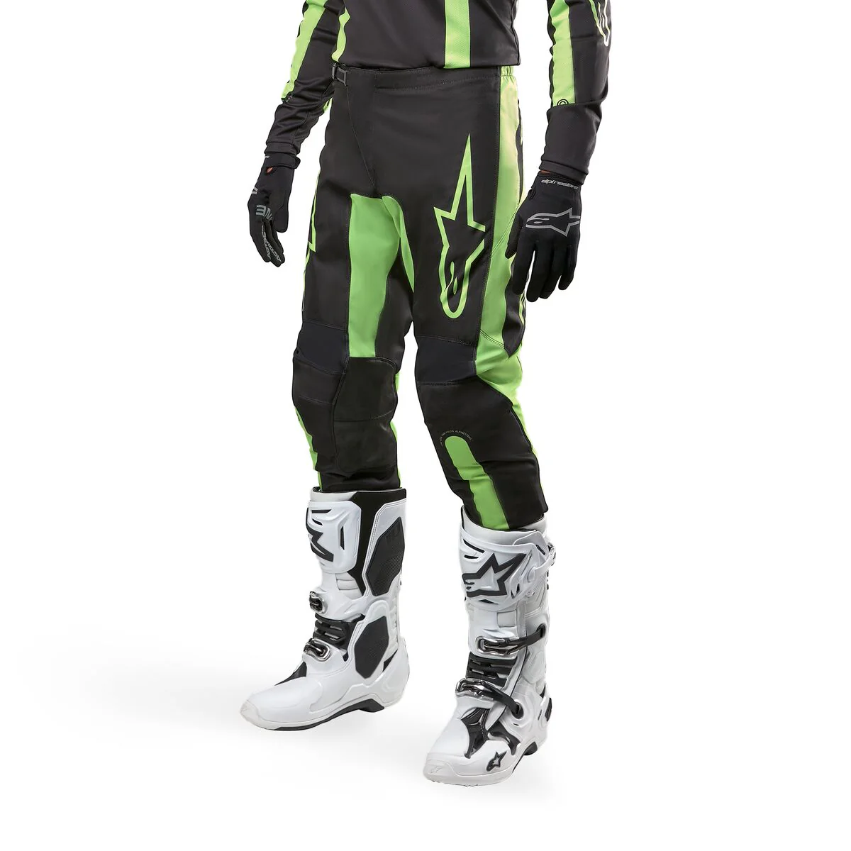 Alpinestars Fluid Pants Lurv Black Yellow Fluo - Image 3