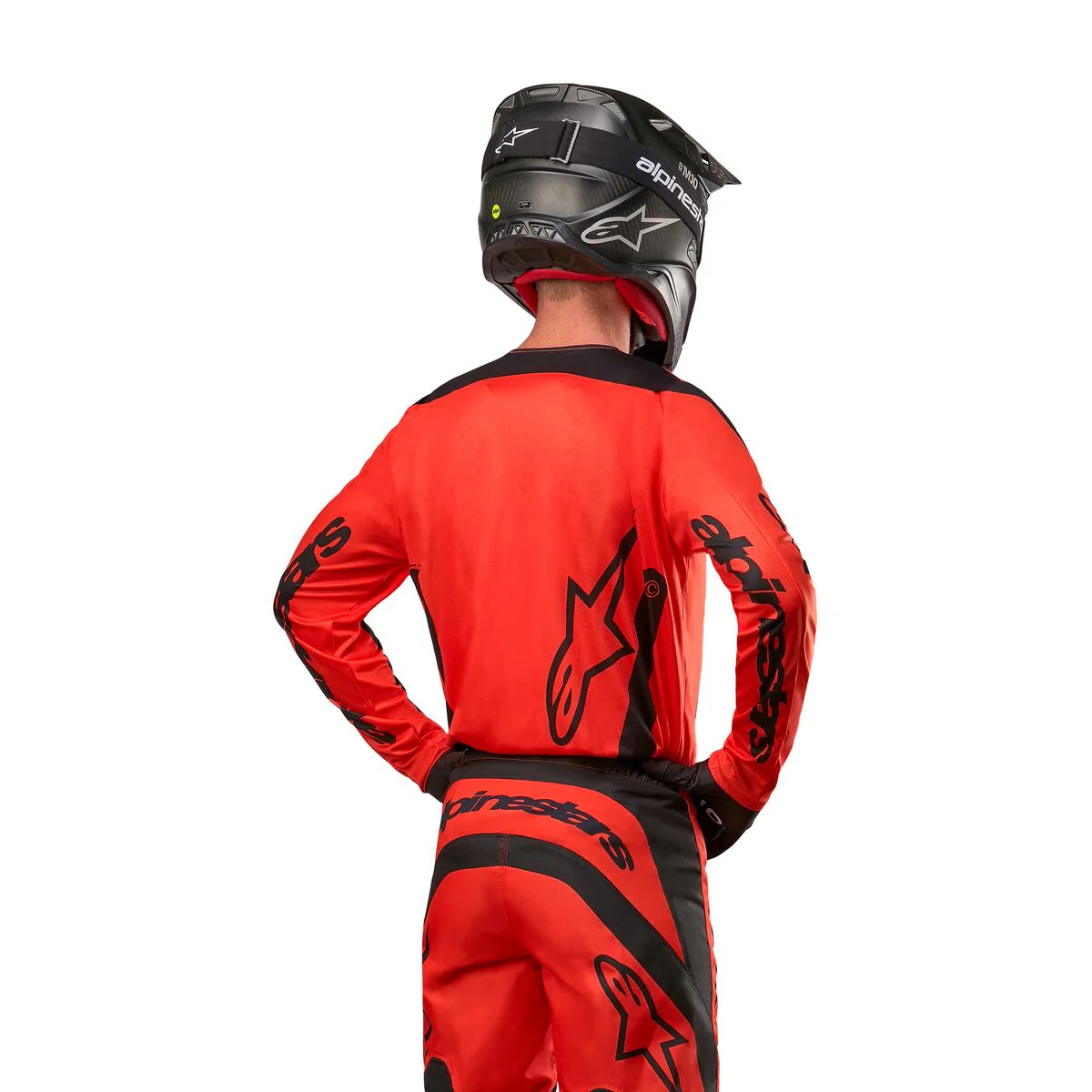 Alpinestars Fluid Pants Lurv Orange Black - Image 4