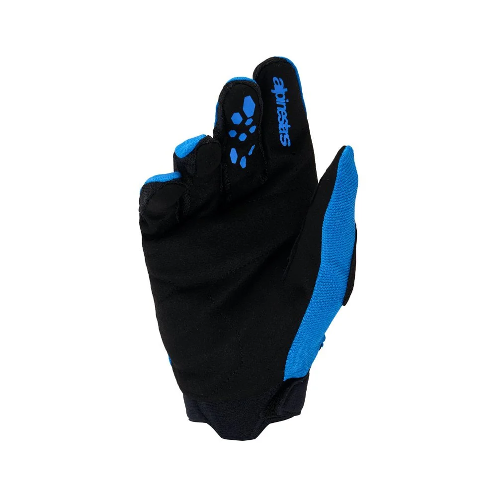 Alpinestars Full Bore V2 Gloves UCLA Blue Black - Image 2