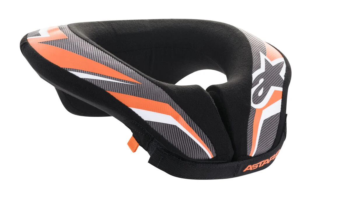 Alpinestars Kids Orange Neck Collar Roll - Image 3