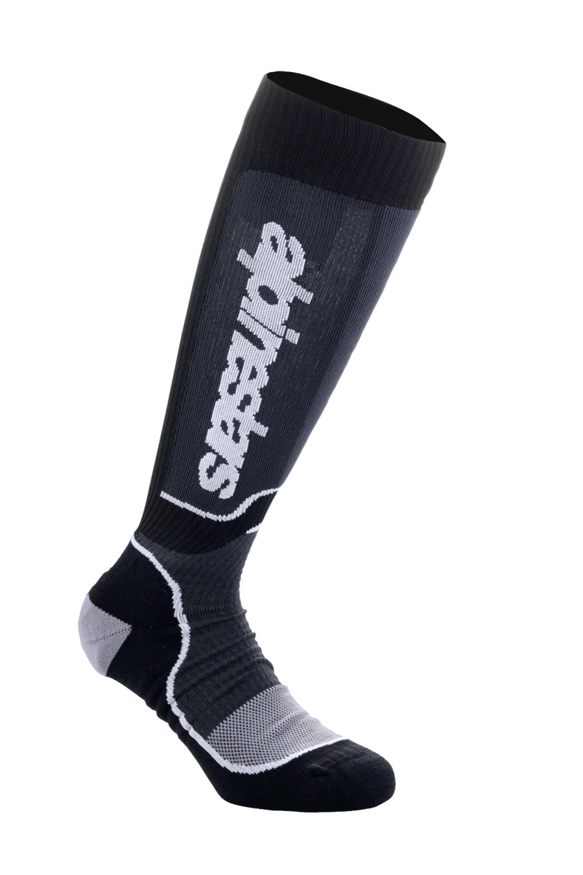 Alpinestars MX Plus Socks - Black White