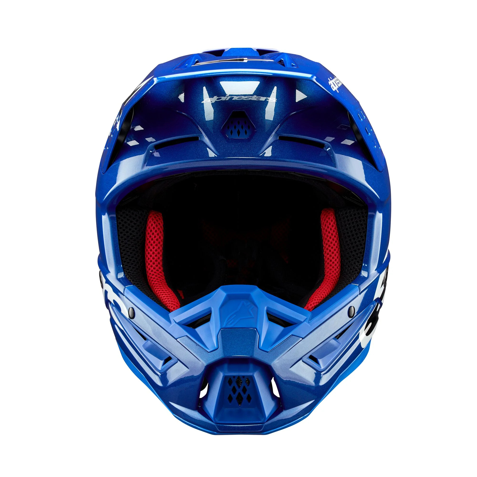Alpinestars Helmet SM5 Corp Blue Glossy - Image 4