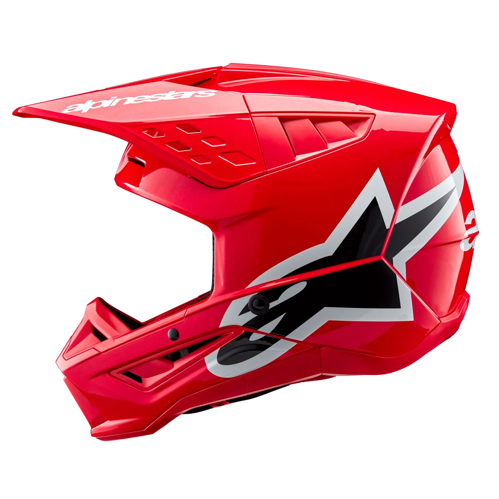 Alpinestars Helmet SM5 Corp Bright Red Glossy - Image 2