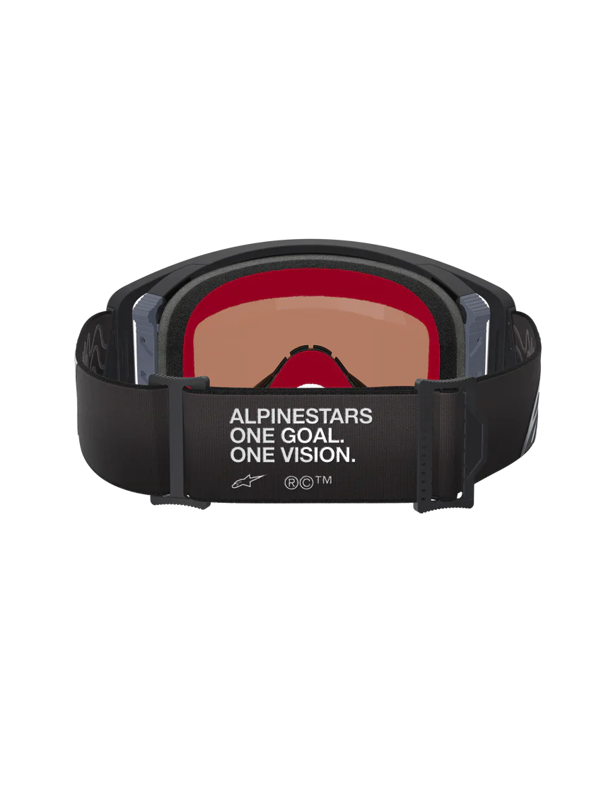 Alpinestars Supertech Corp Goggles Absolute Vision Black - Grey Mirror Lens - Image 3