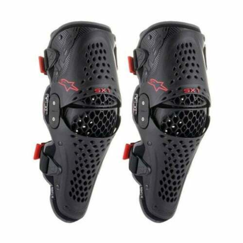Alpinestars SX1 V2 Adults Hinged Knee Guard Black