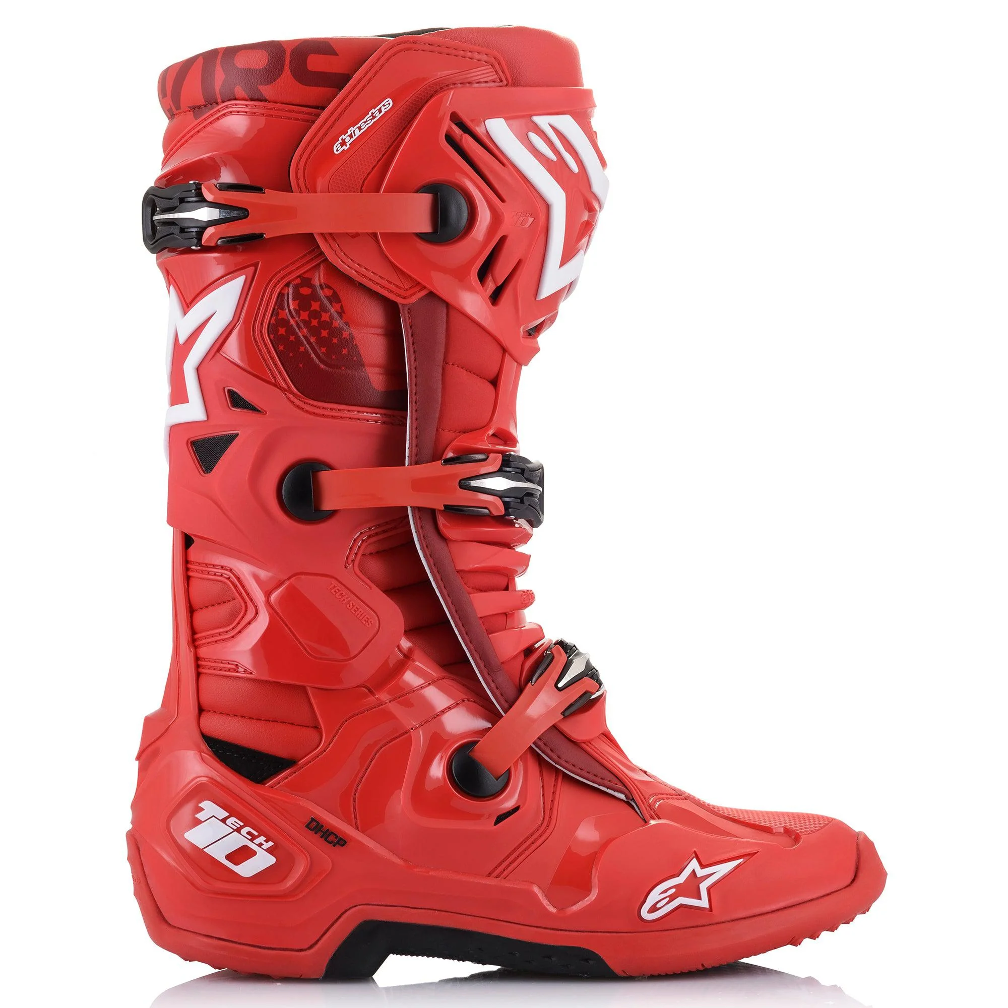 Alpinestars Tech 10 Motocross Boots Red - Image 7