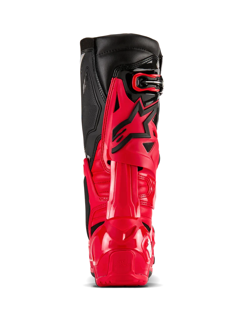 Alpinestars Tech 10 Enduro Boots Bright Red Black White - Image 8