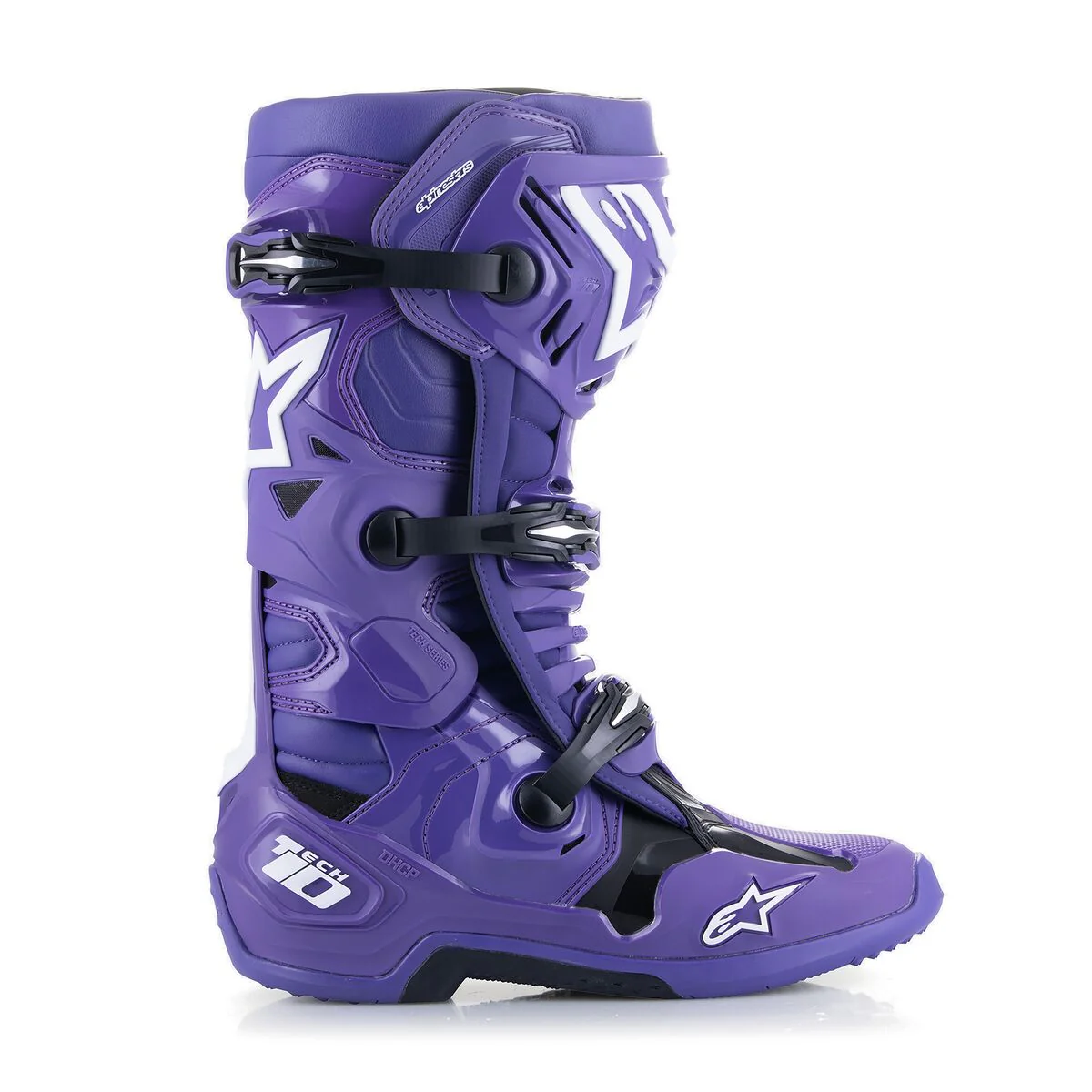 Alpinestars Tech 10 Motocross Boots Violet Black - Image 4