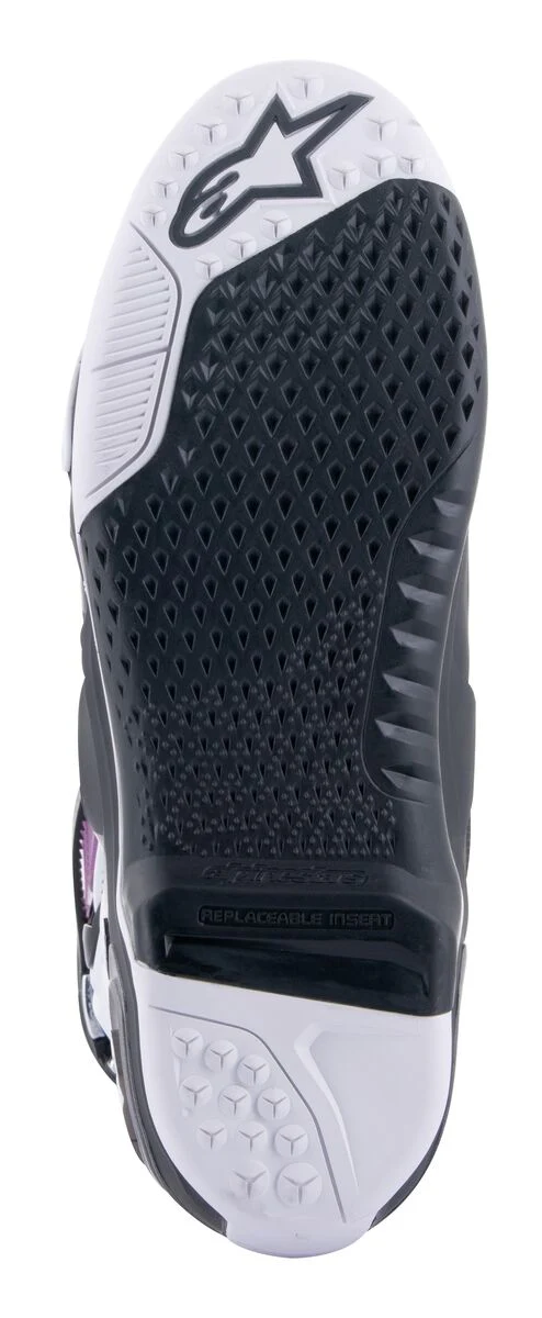Alpinestars Tech 10 Supervented Motocross Boots Black Enamel Blue Purple - Image 7
