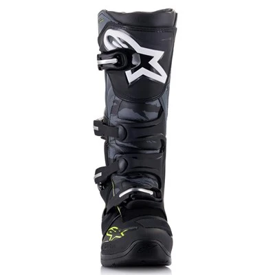 Alpinestars Tech 5 Motocross Boots Black Cool Grey Yellow Flo - Image 5