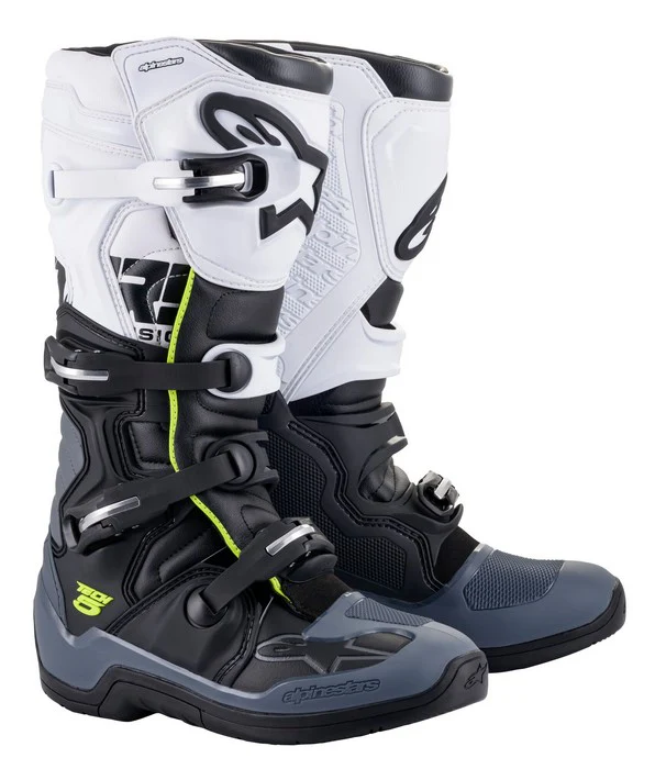 Alpinestars Tech 5 Boot Black Grey White