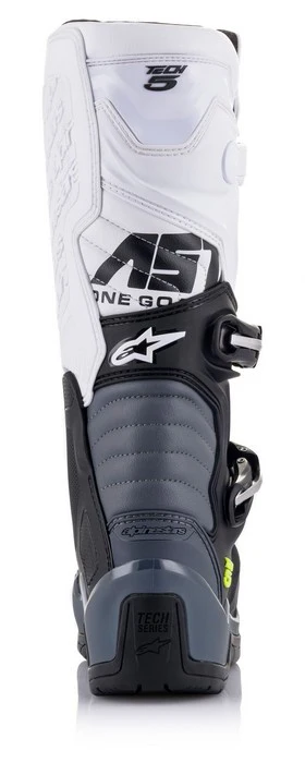 Alpinestars Tech 5 Boot Black Grey White - Image 6