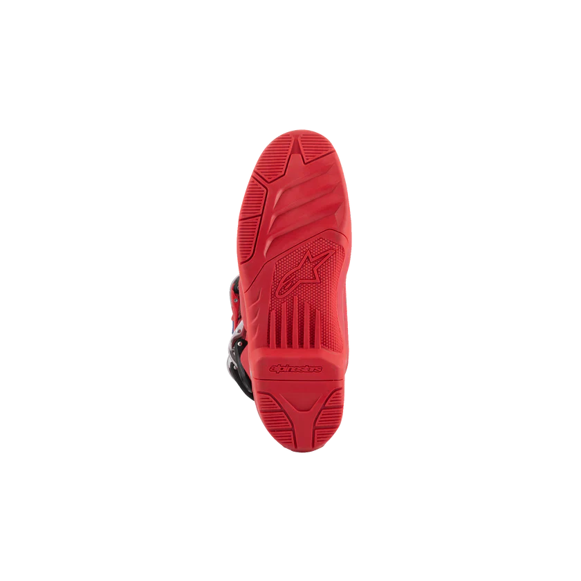 Alpinestars Tech 5 Boots - Bright Red Dark Red Alpine Blue - Image 6
