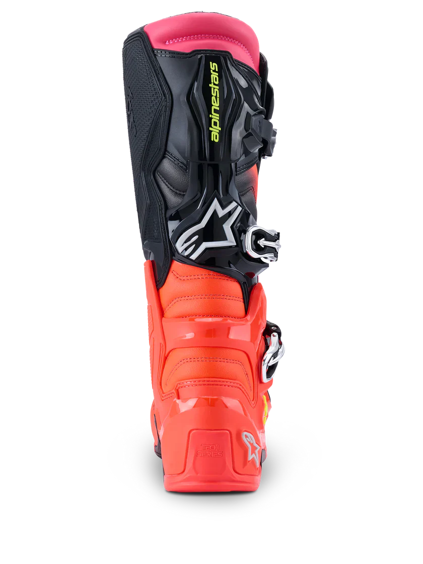 Alpinestars Tech 7 Motocross Boots Black Red Pink - Image 5