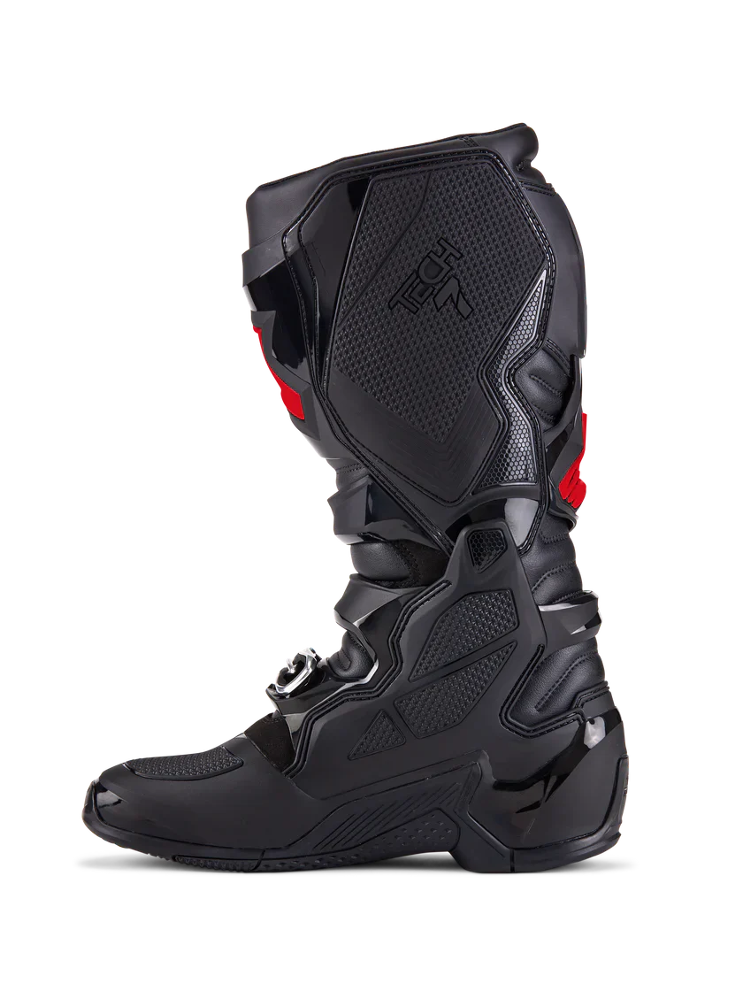 Alpinestars Tech 7 Motocross Boots Black Red Fluo - Image 2