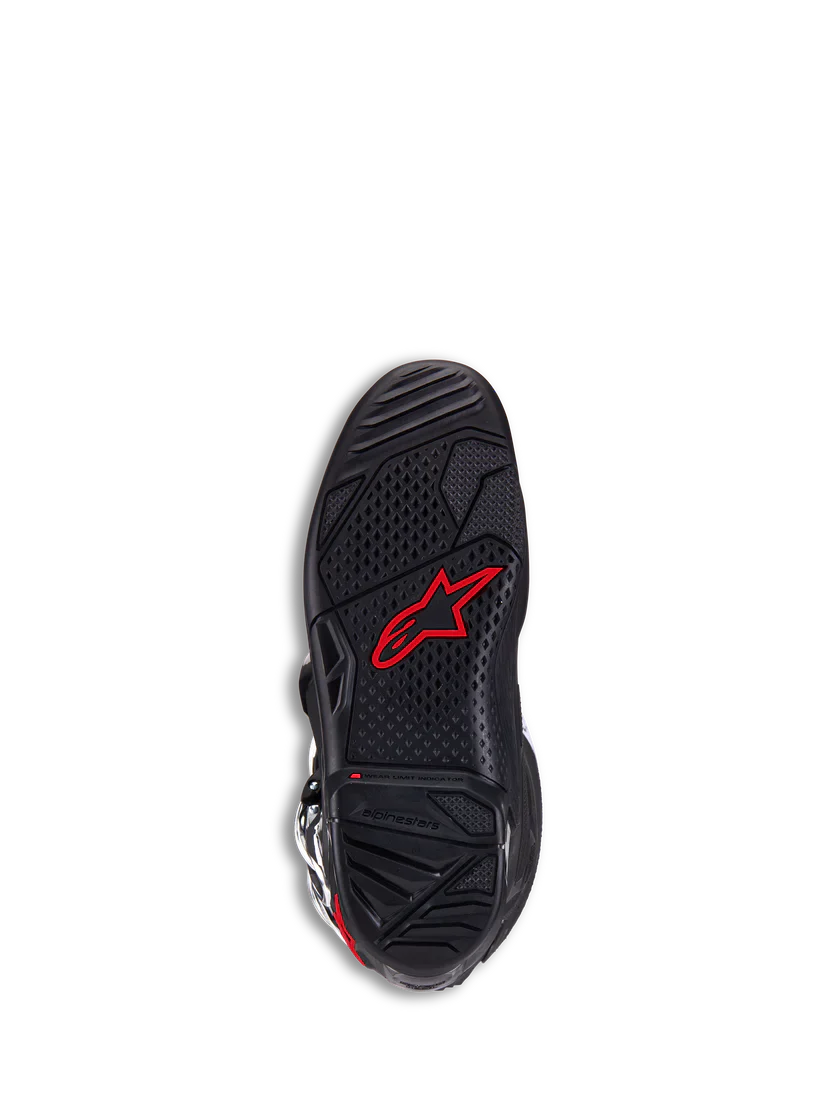 Alpinestars Tech 7 Motocross Boots Black Red Fluo - Image 6
