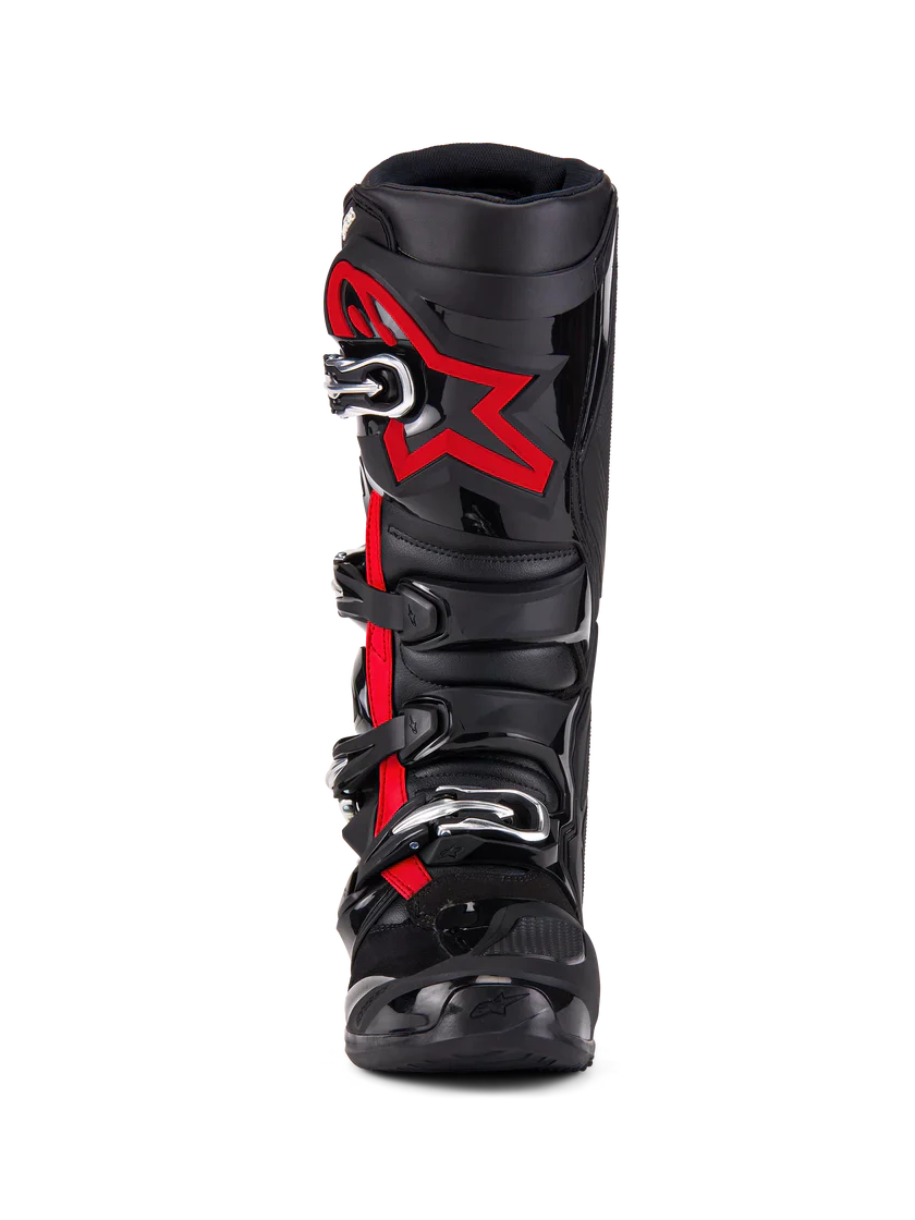 Alpinestars Tech 7 Motocross Boots Black Red Fluo - Image 7