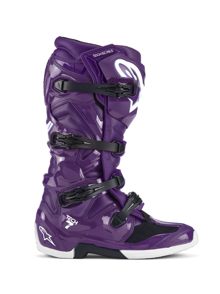 Alpinestars Tech 7 Motocross Boots Purple - Image 3