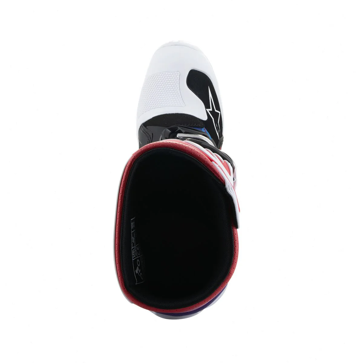 Alpinestars Tech 7S Youth Boots White Black Rainbow - Image 6
