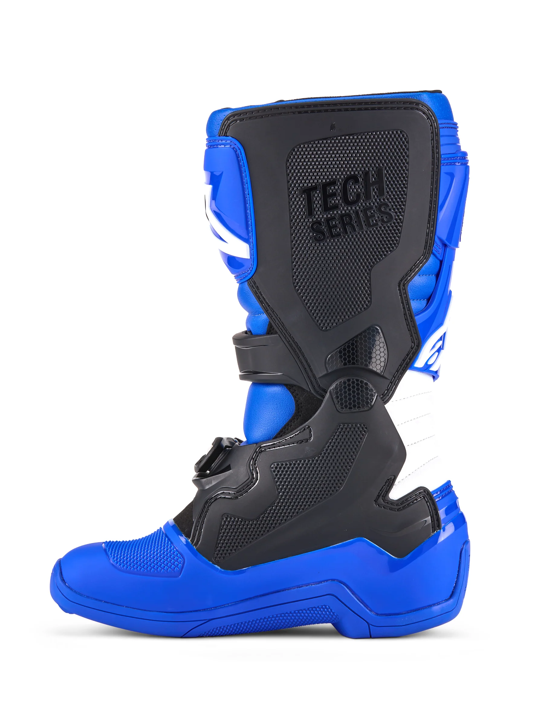 Alpinestars Tech 7S Youth Boots White Blue Black - Image 3