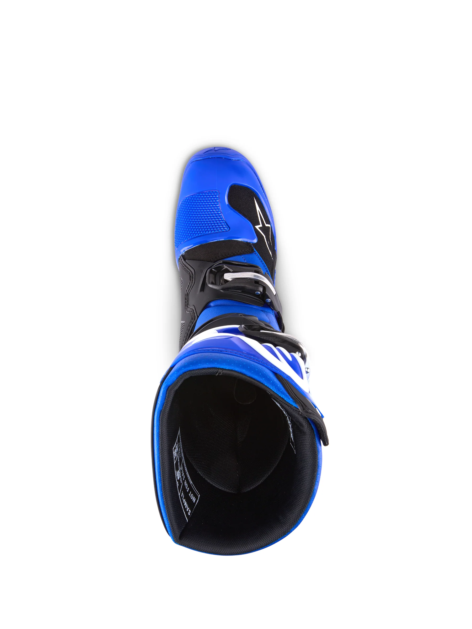 Alpinestars Tech 7S Youth Boots White Blue Black - Image 6