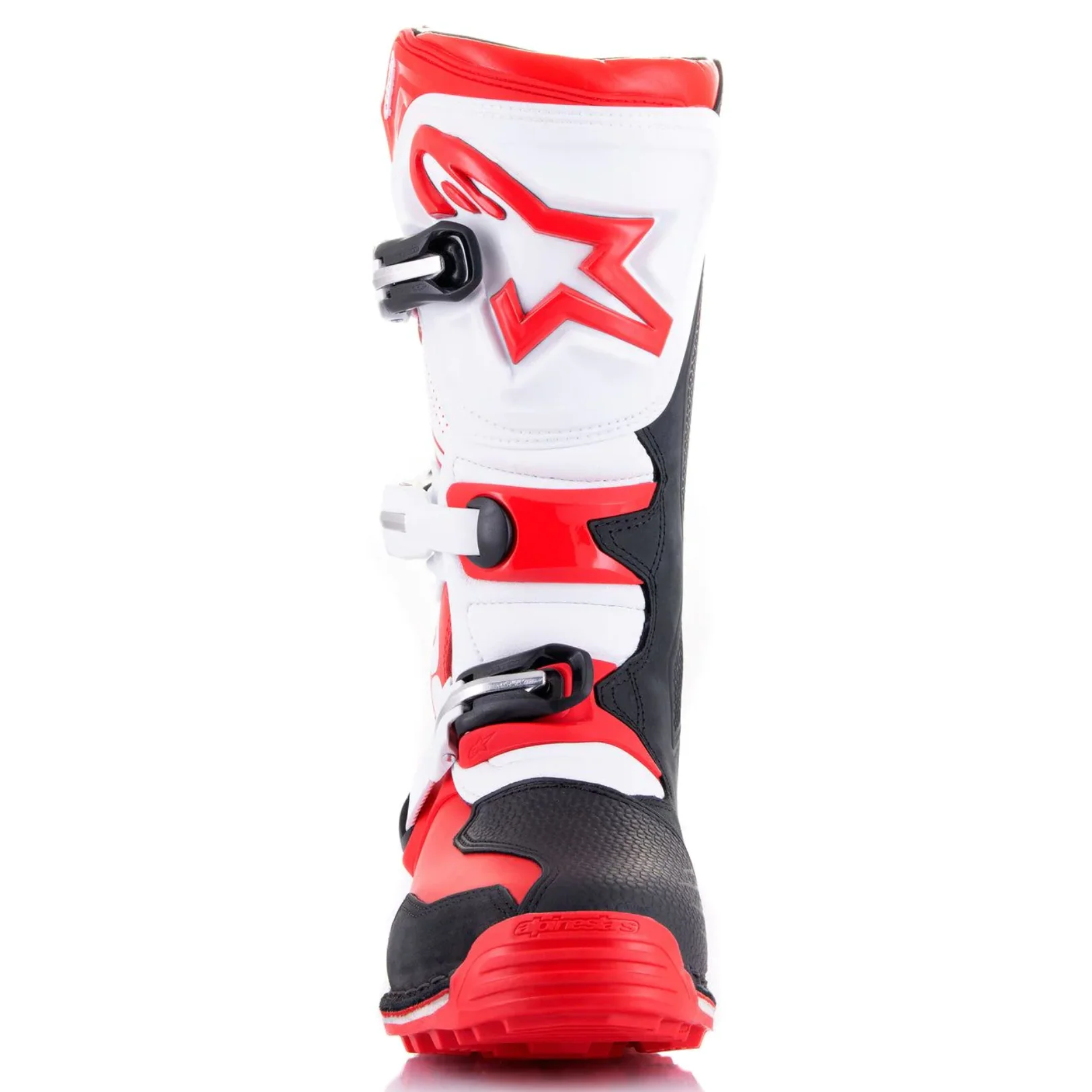 Alpinestars Tech-T Red Black White Trials Boots - Image 4