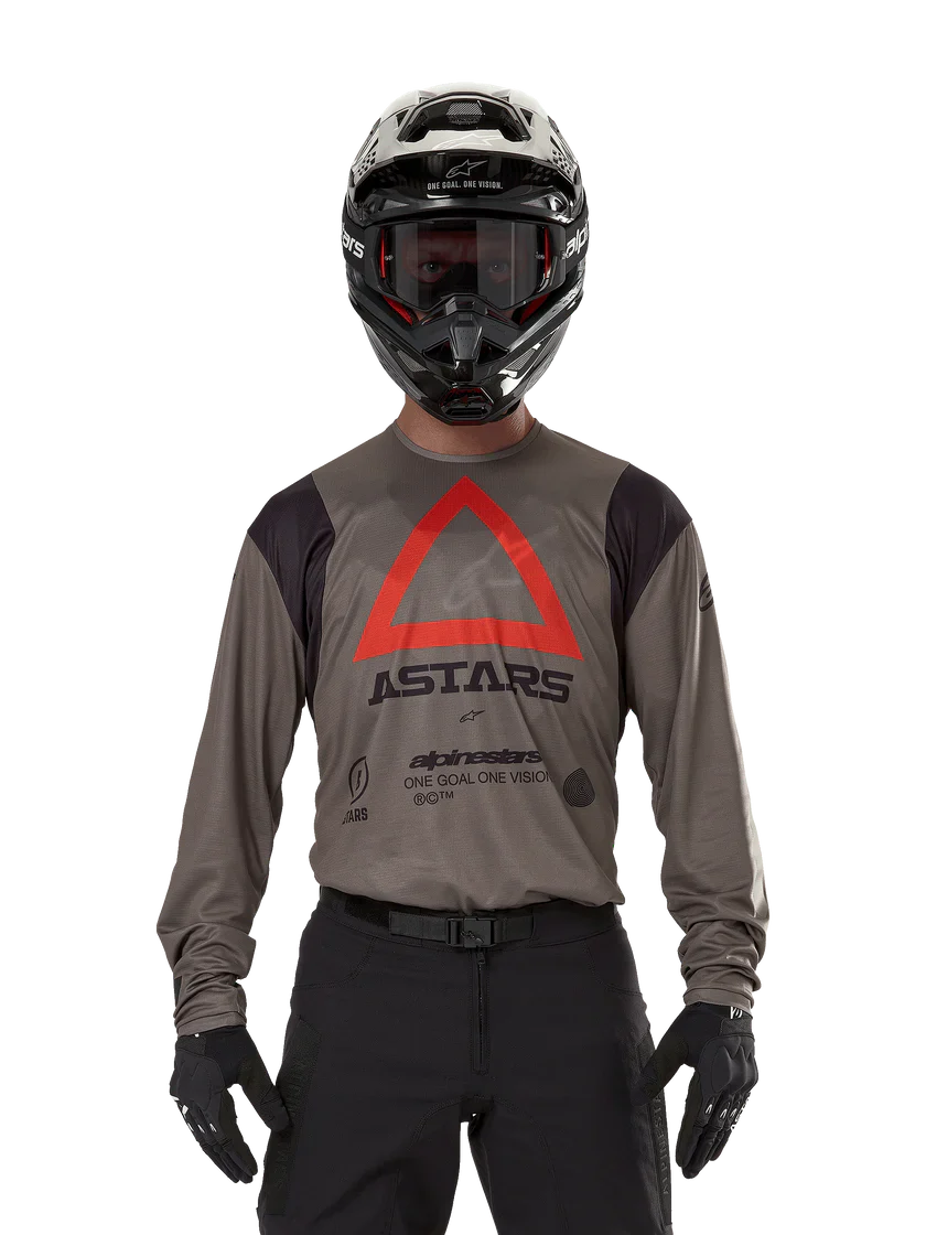 Alpinestars Techdura Enduro Jersey - Falcon Brown - Image 5