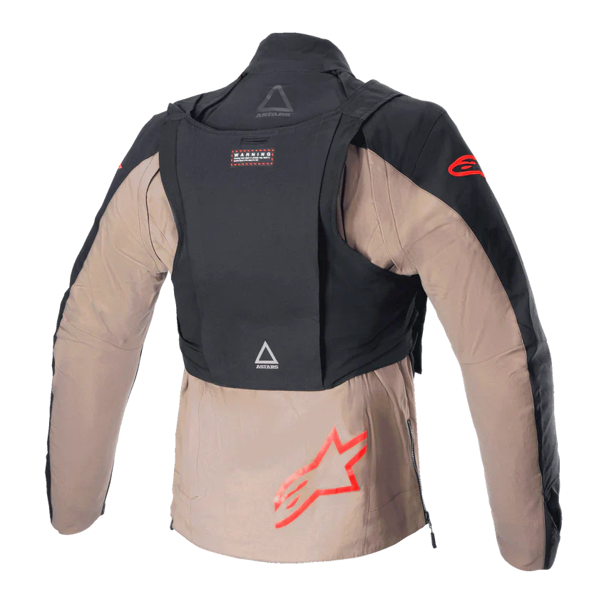Alpinestars Techdura Off Road Jacket - Black Falcon Brown - Image 4