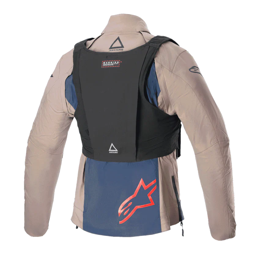 Alpinestars Techdura Off Road Jacket - Falcon Brown Night Navy - Image 3