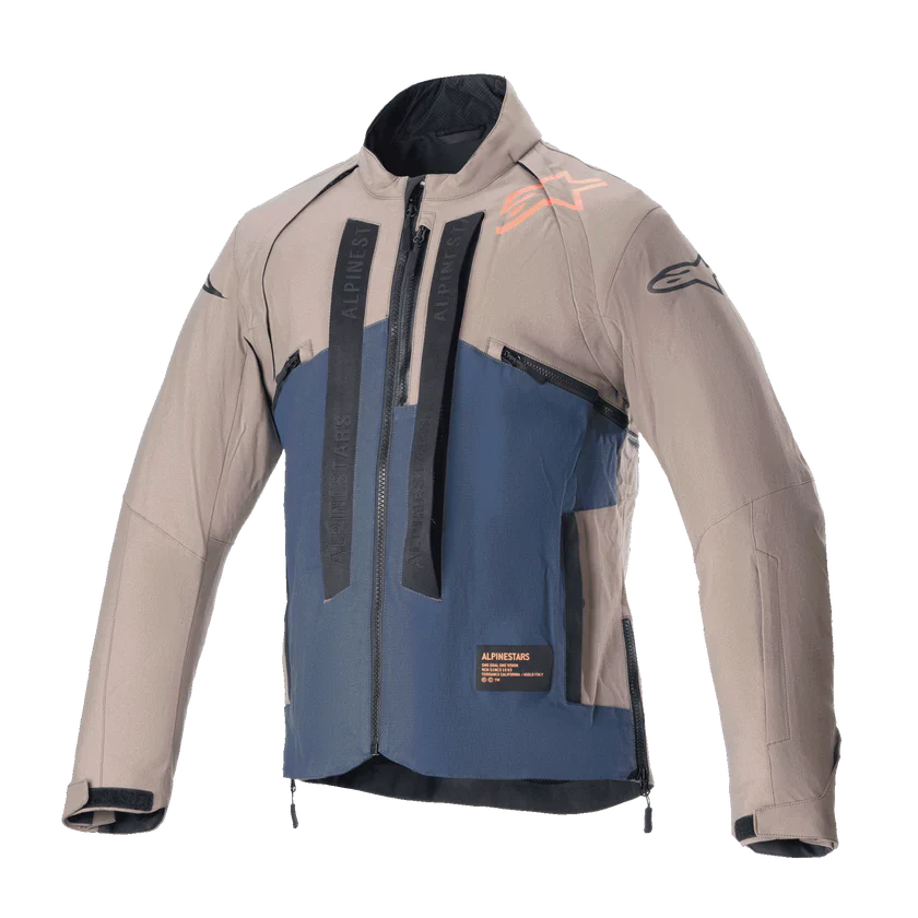 Alpinestars Techdura Off Road Jacket - Falcon Brown Night Navy - Image 4