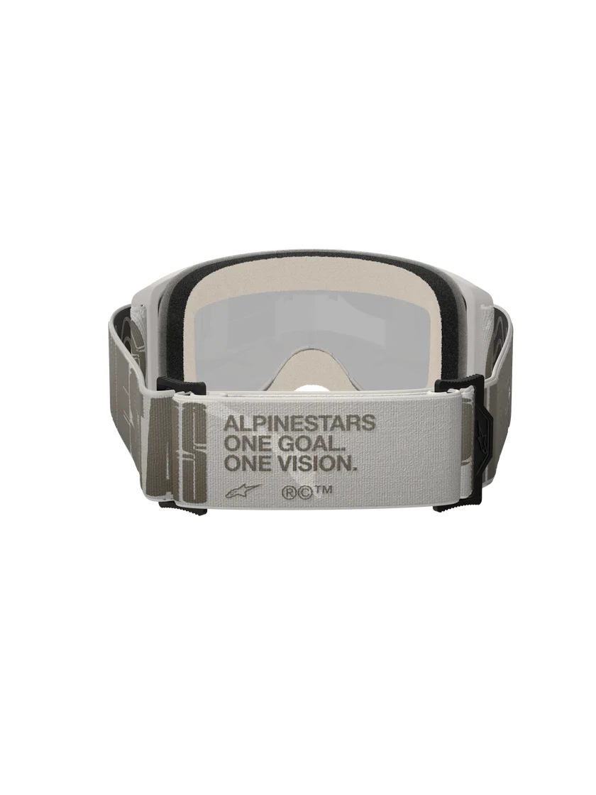 Alpinestars Vision 5 Hollow Goggles Wind - Gold Mirror Lens - Image 3