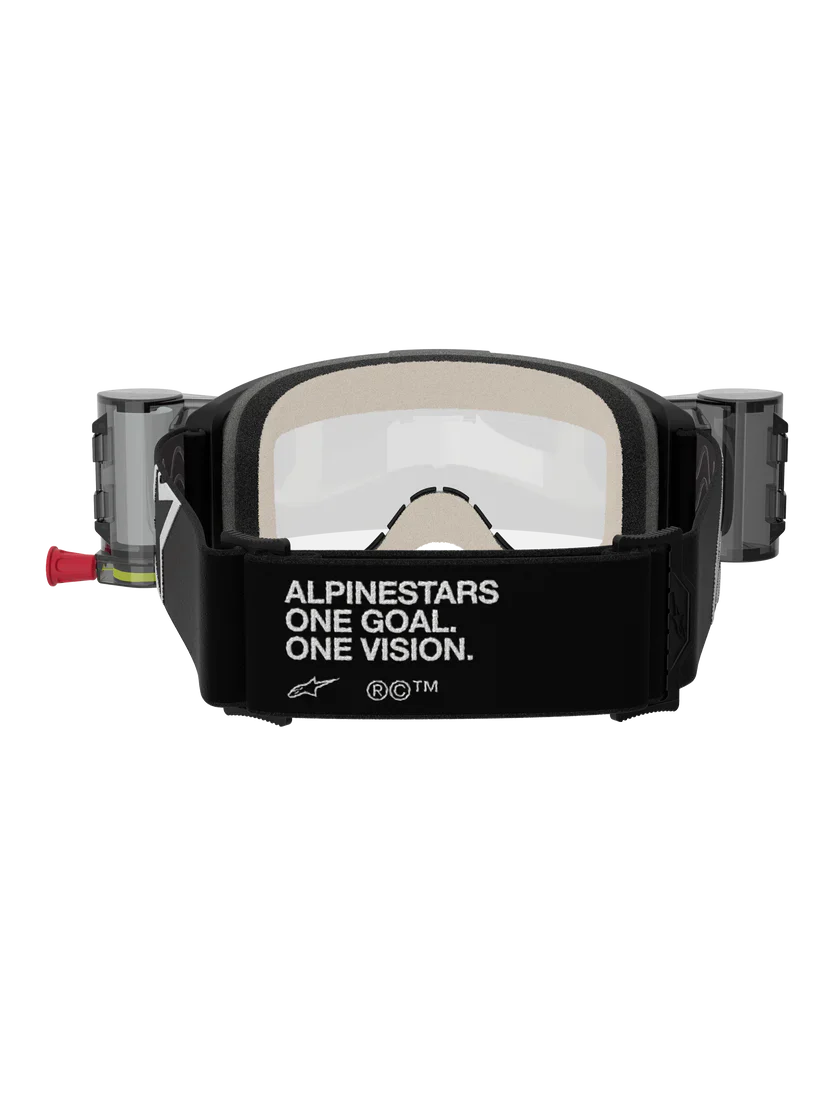 Alpinestars Vision 5 Roll Off Goggles Black - Clear Roll Off - Image 3